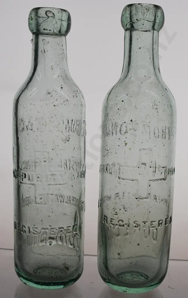 THOMSON DUNEDIN BLOB TOP SODA BOTTLES Image 1++