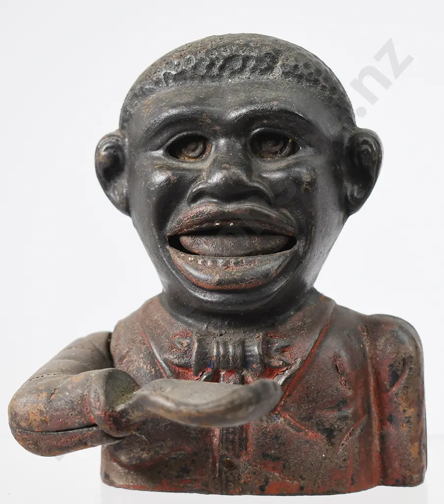 CAST IRON SAMBO MONEY BANK Image 1++