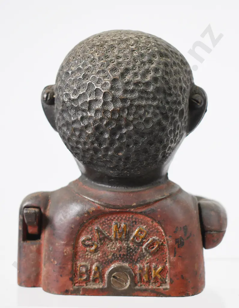CAST IRON SAMBO MONEY BANK Image 1++