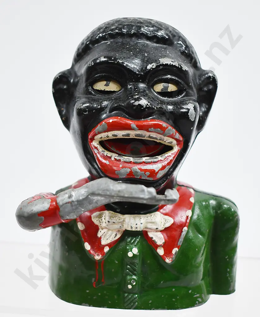 ORIGINAL GREEDY N****R BOY MONEY BANK Image 1++