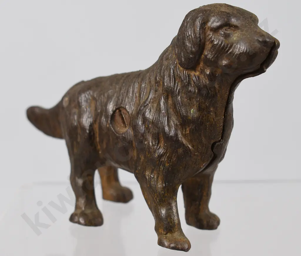 ST BERNARD DOG MONEY BANK Image 1++