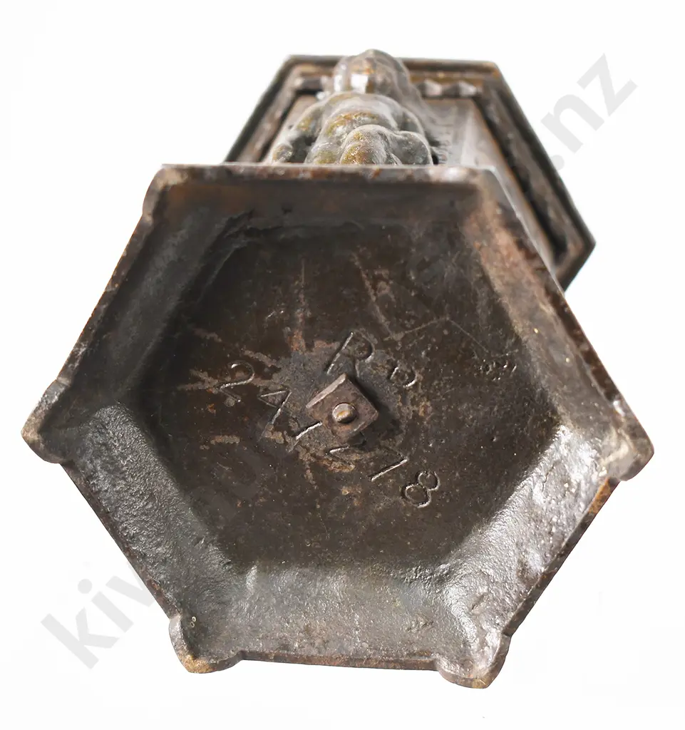 CAST IRON SPACE POST BOX STILL MONEY BANK Image 1++