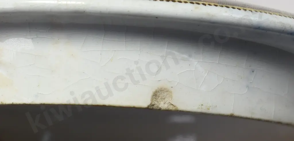 PRATTWARE POT LIDS, A PAIR, THE BEST CARD Image 1++