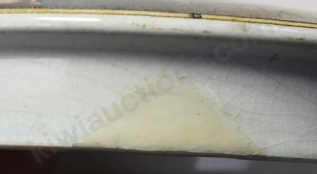 PRATTWARE POT LIDS, A PAIR, THE BEST CARD Image 1++