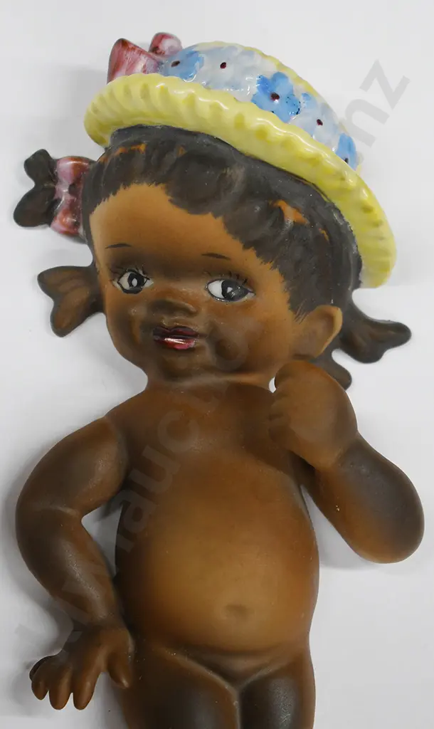 BROWNIE DOWNING PORCELAIN WALL PLAQUE Image 1++