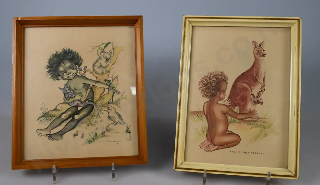 BROWNIE DOWNING FRAMED PRINTS Image 1++