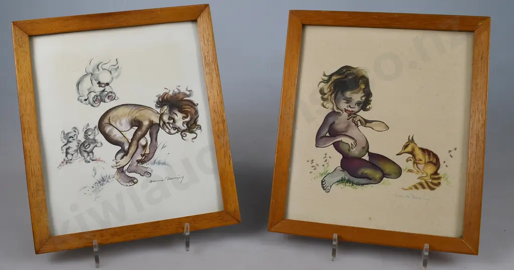 BROWNIE DOWNING FRAMED PRINTS Image 1++