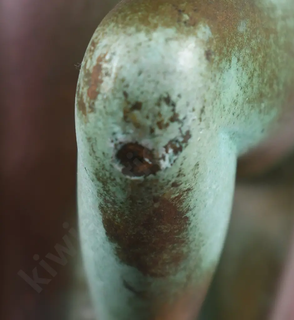 ART DECO PLASTER LADY FIGURE Image 1++