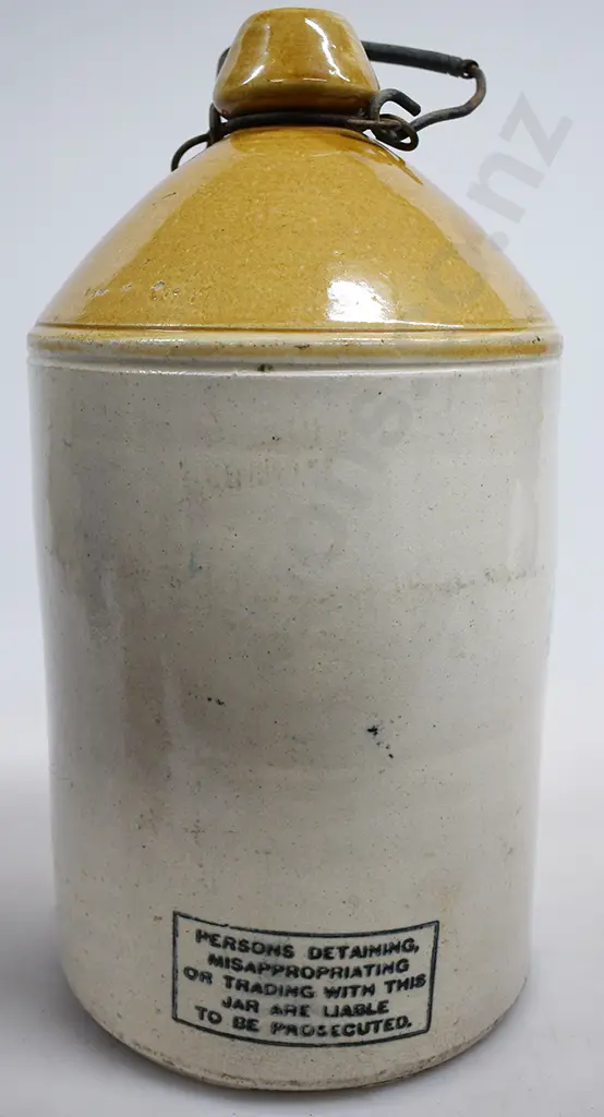 SIMMONDS & OSBORNE AUCKLAND STONE JAR Image 1++