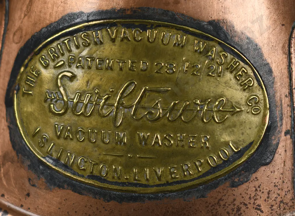 COPPER & BRASS VACUUM WASHER Image 1++