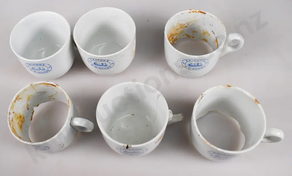 KAITOKE RAILWAY REFRESHMENT ROOMS CUPS Image 1++