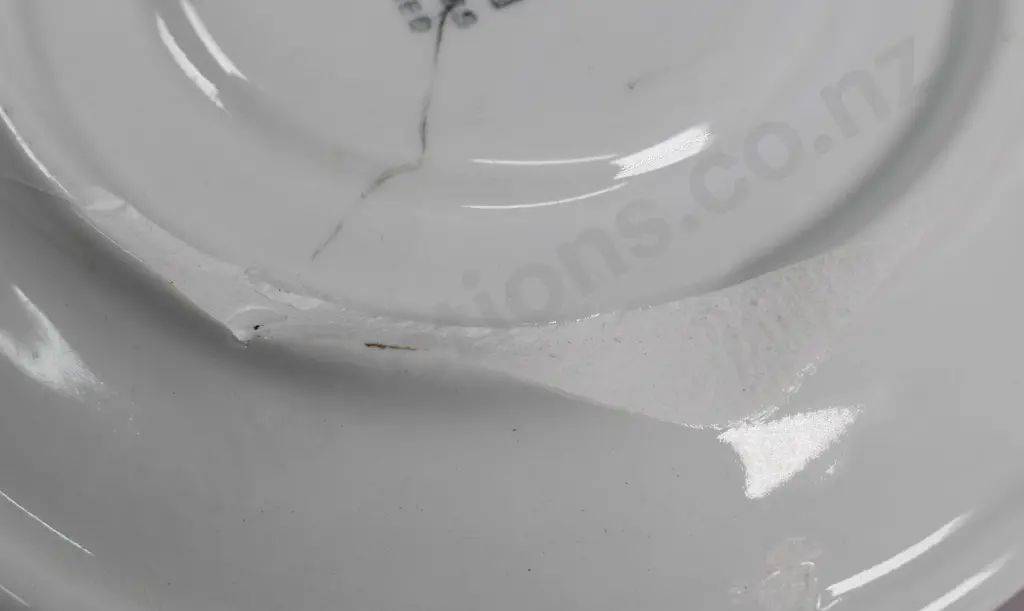 NZ RAILWAY REFRESHMENT ROOMS MERCER NUMBER 8 SAUCER Image 1++