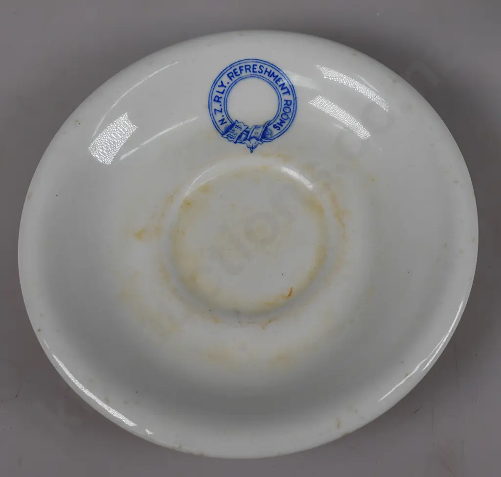 NEW ZEALAND RAILWAY CUP AND SAUCER Image 1++