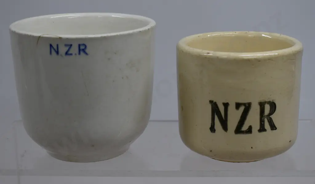 NEW ZEALAND RAILWAY CUPS Image 1++