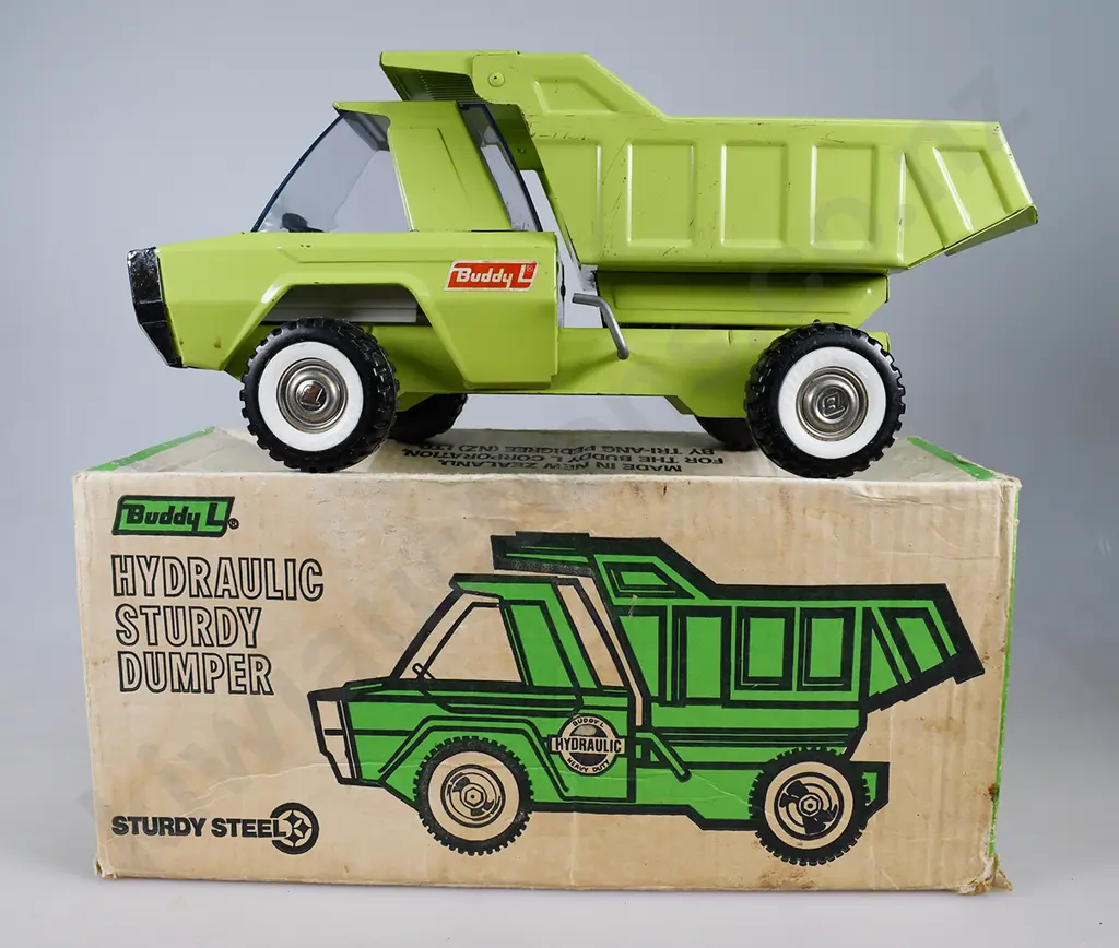 BUDDY L BOXED HYDRAULIC STURDY DUMPER TRUCK Image 1++