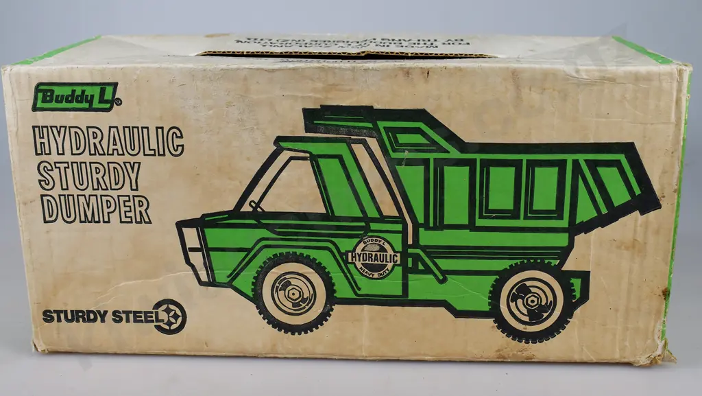 BUDDY L BOXED HYDRAULIC STURDY DUMPER TRUCK Image 1++