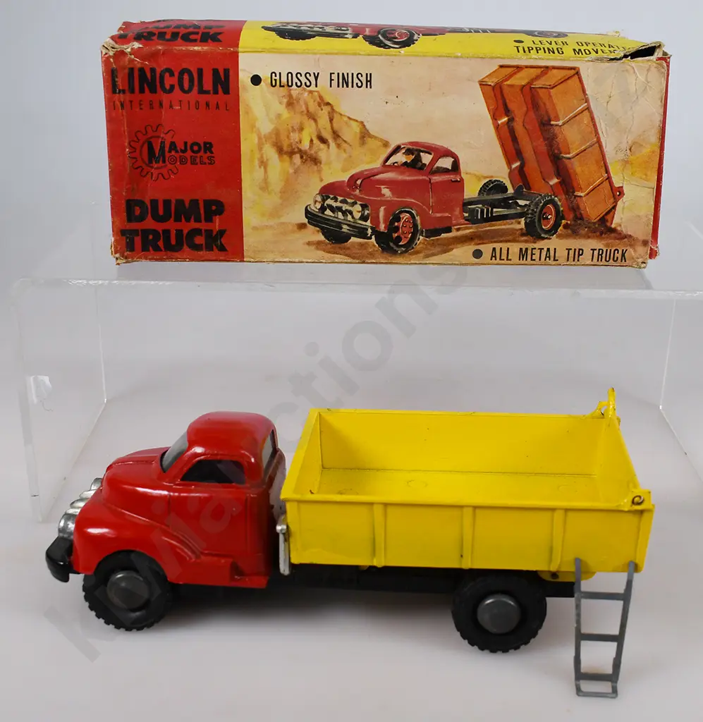 LINCOLN TOYS MAJOR MODELS DUMP TRUCK Image 1++