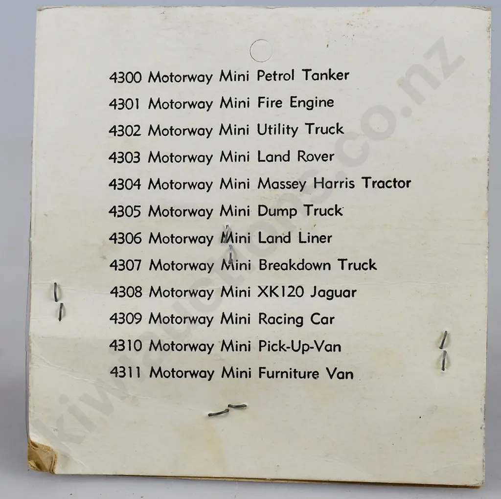 MOTORWAY MINI LAND ROVER ORIGINAL PACKAGING Image 1++