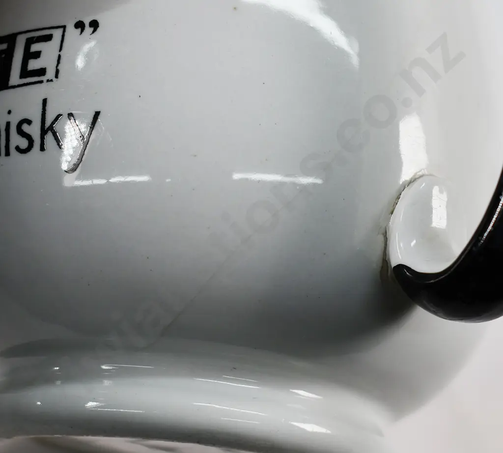 BLACK & WHITE WHISKY WATER JUG Image 1++