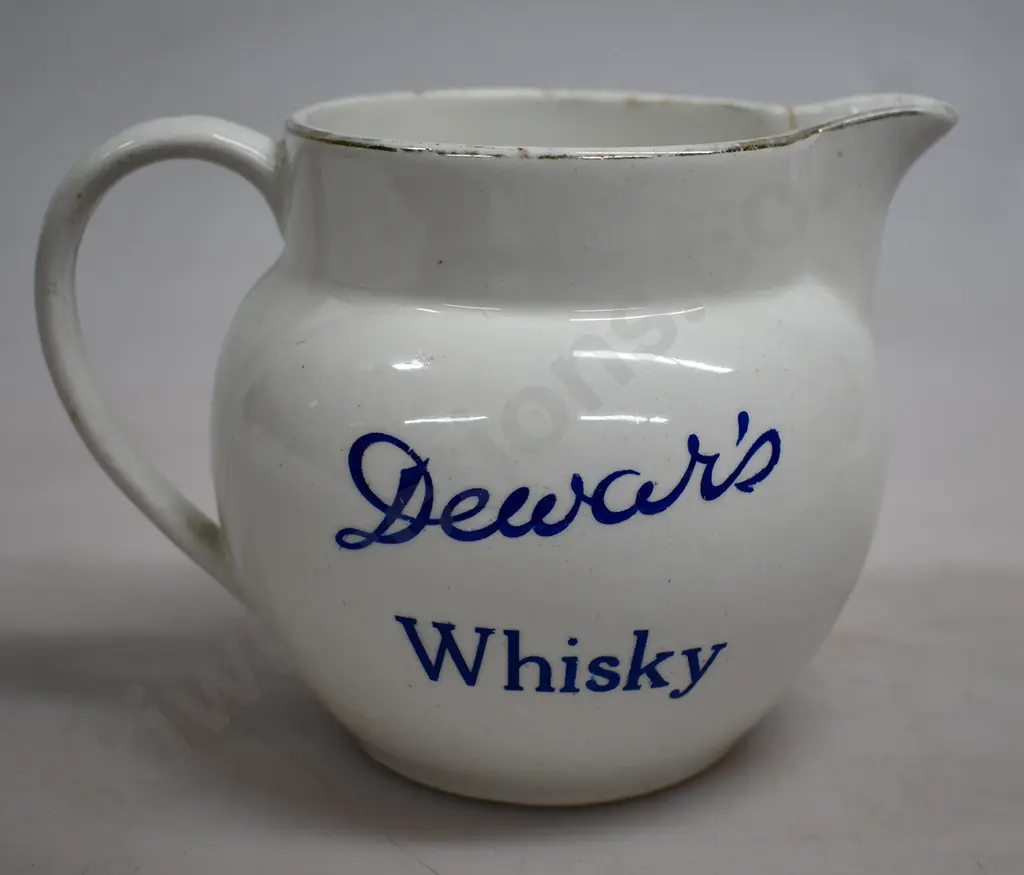 DEWARS WHISKY ADVERTISING WATER JUG Image 1++