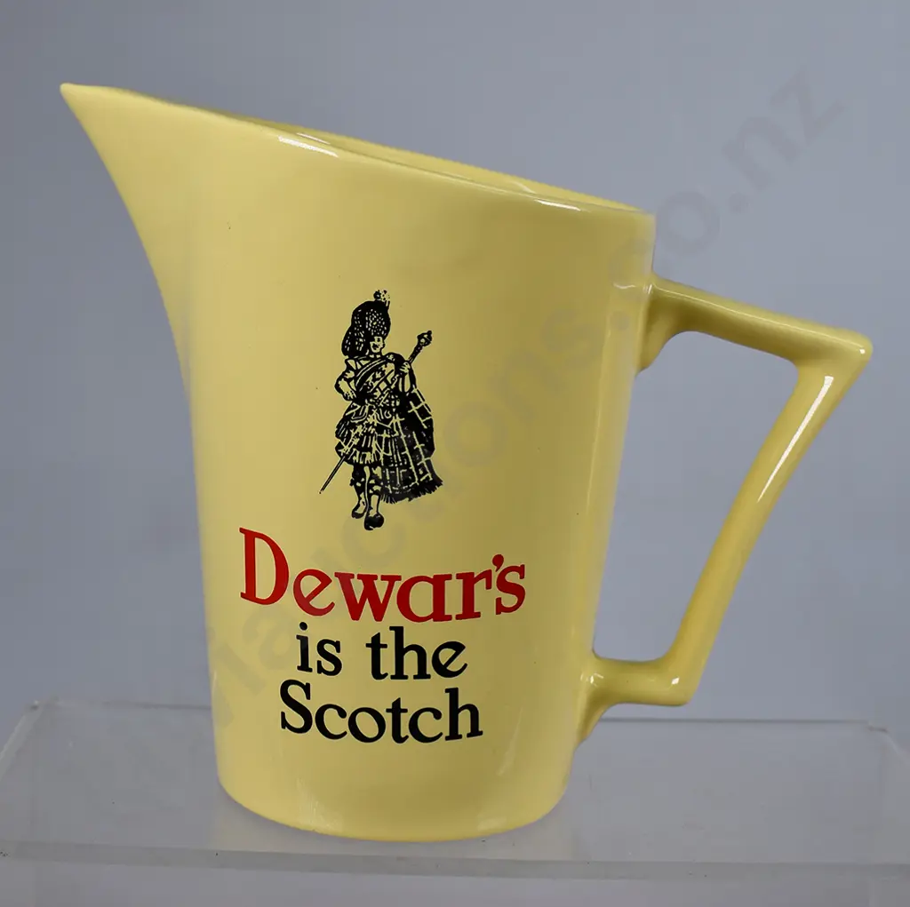 DEWARS IS THE SCOTCH ADVERTISING WATER JUG Image 1++