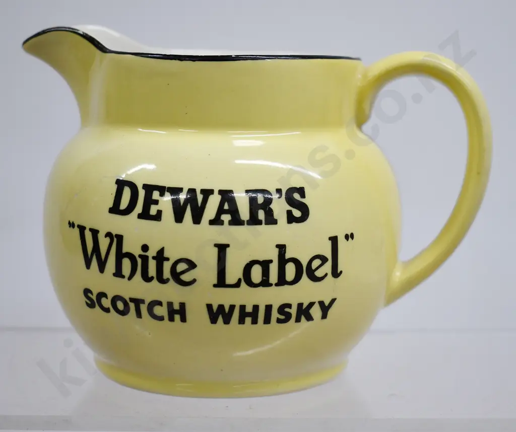 DEWARS WHITE LABEL WHISKY WATER JUG Image 1++