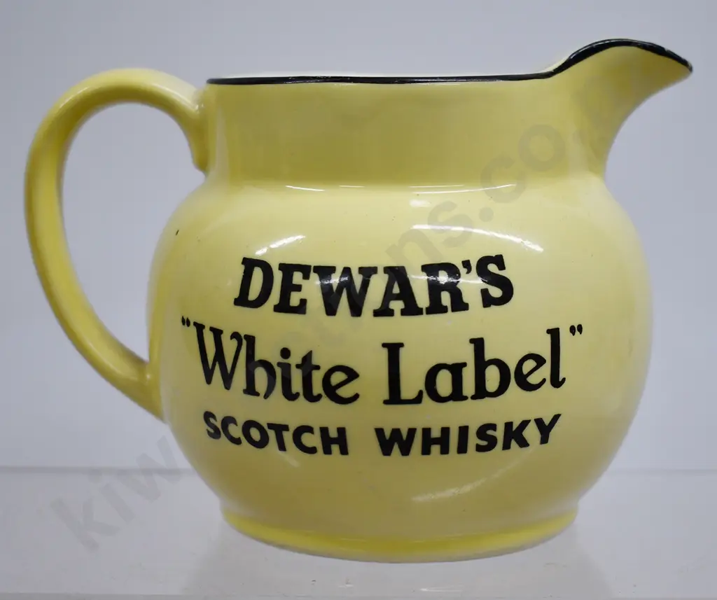 DEWARS WHITE LABEL WHISKY WATER JUG Image 1++