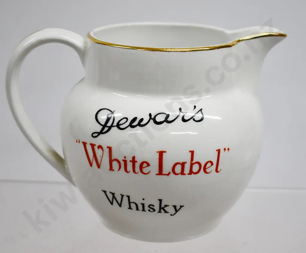 DEWARS WHITE LABEL WHISKY WATER JUG Image 1++