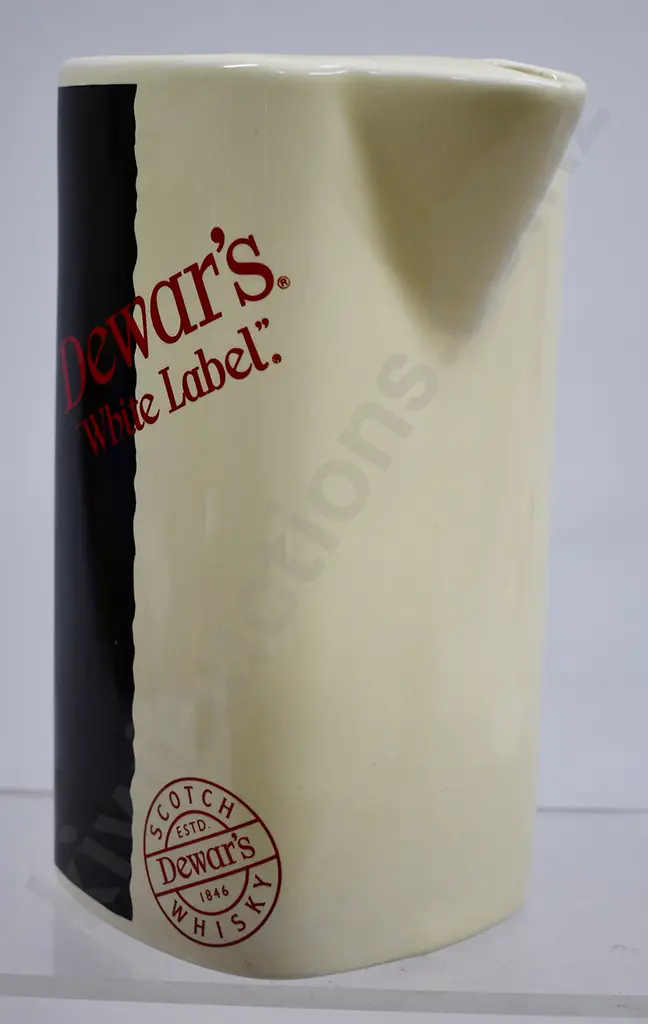 DEWAR'S WHITE LABEL WHISKY WATER JUG Image 1++