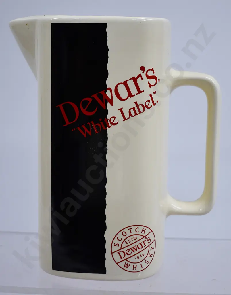 DEWAR'S WHITE LABEL WHISKY WATER JUG Image 1++