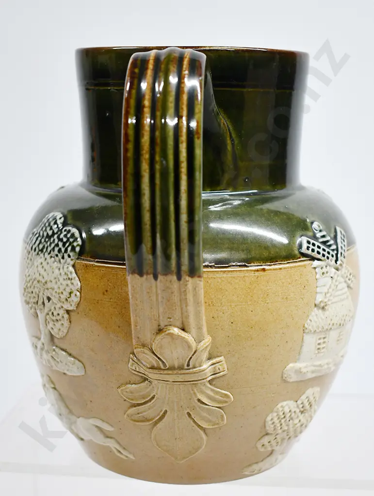 DEWAR’S PERTH WHISKY STONEWARE WATER JUG Image 1++