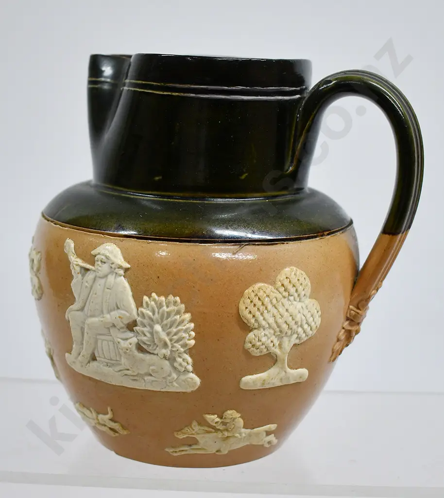 DEWAR'S WHISKY STONEWARE WHISKY WATER JUG Image 1++