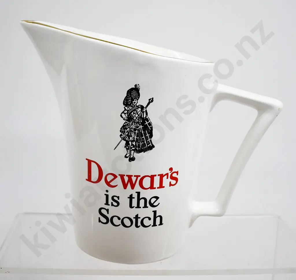 DEWARS IS THE SCOTCH ADVERTISING WATER JUG Image 1++