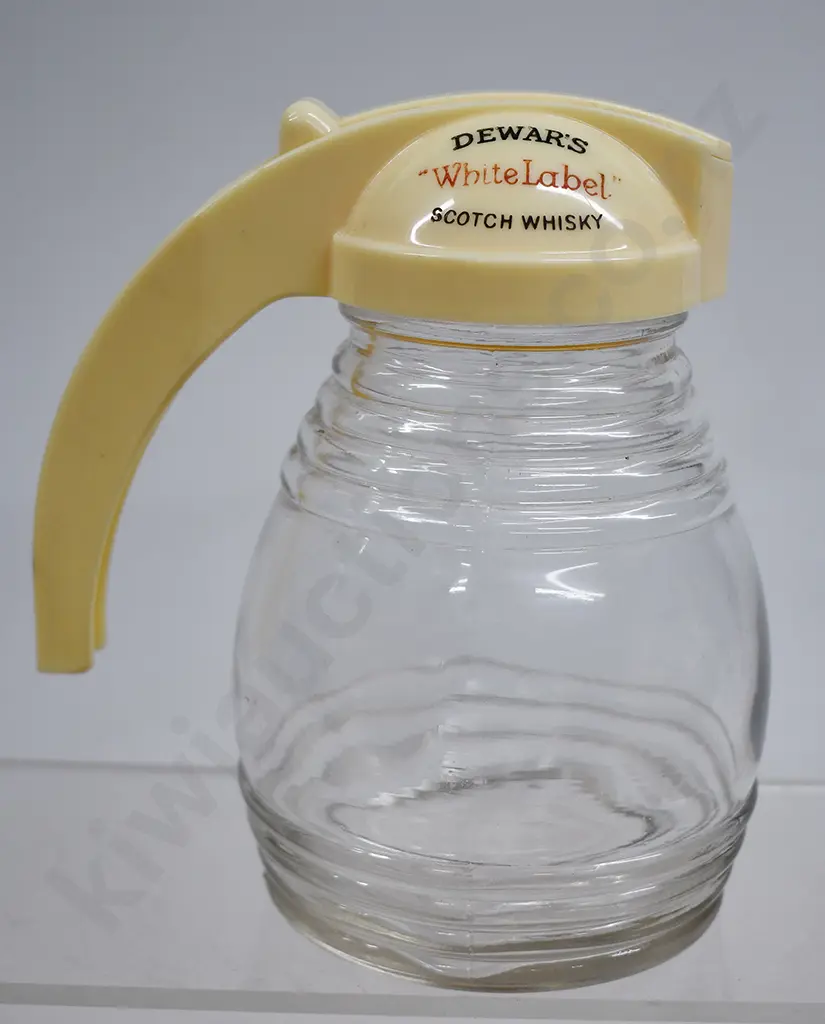 DEWAR'S "WHITE LABEL" SCOTCH WHISKY WATER JUG POURER Image 1++