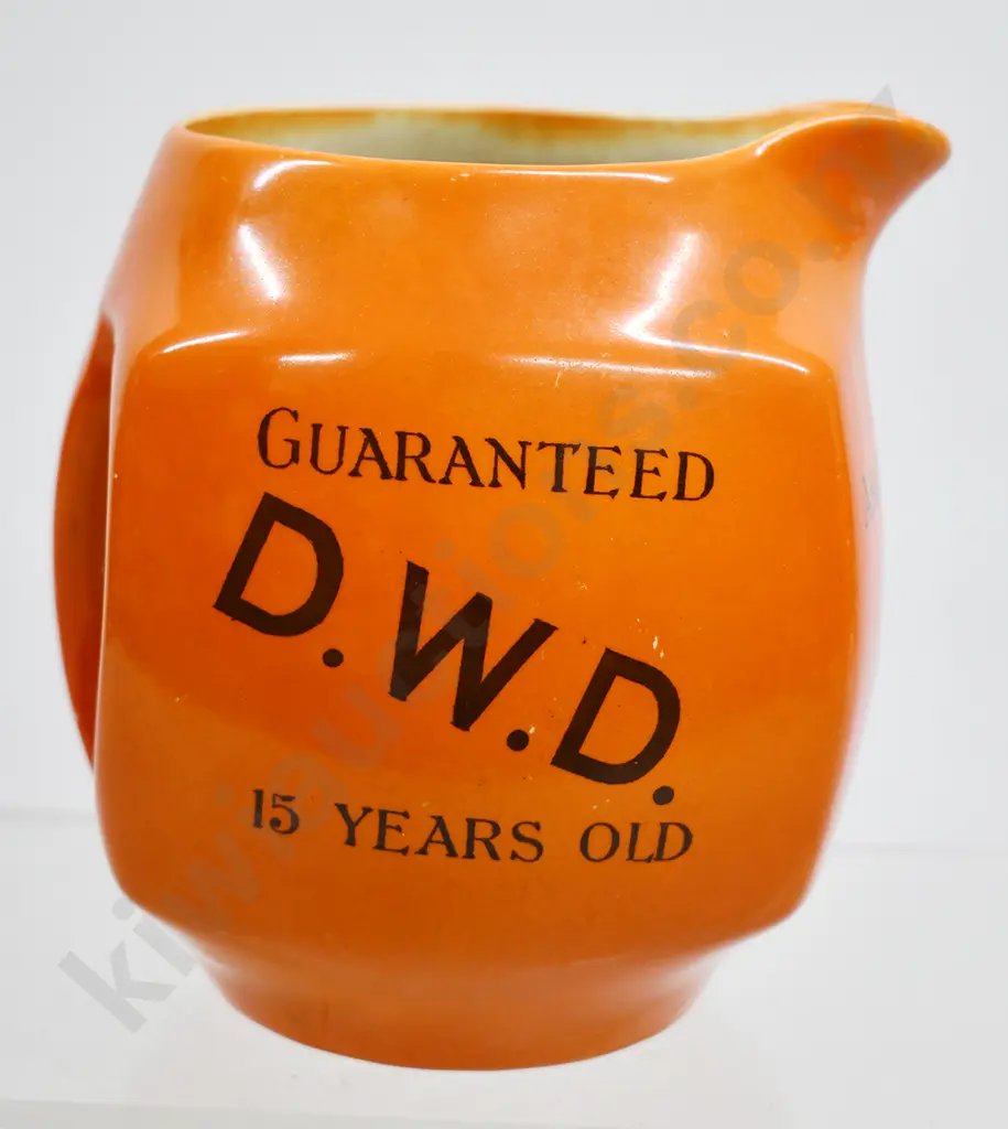D.W.D ADVERTISING WATER JUG Image 1++