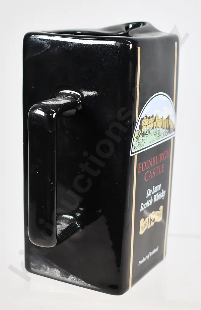 EDINBURGH CASTLE DE LUXE SCOTCH WHISKY ADVERTISING WATER JUG Image 1++