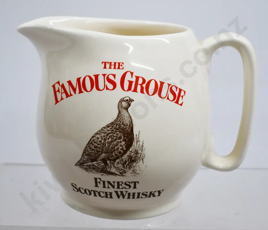 THE FAMOUS GROUSE FINEST SCOTCH WHISKY ADVERTISING WATER JUG Image 1++