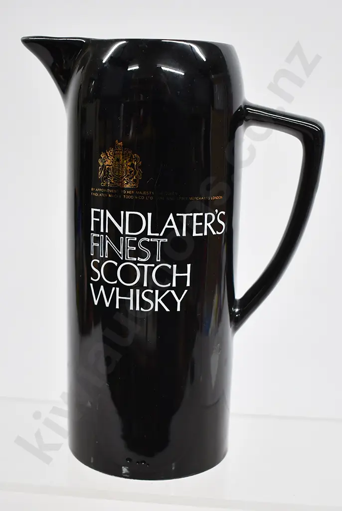 FINDLATER'S FINEST SCOTCH WHISKY ADVERTISING WATER JUG Image 1++