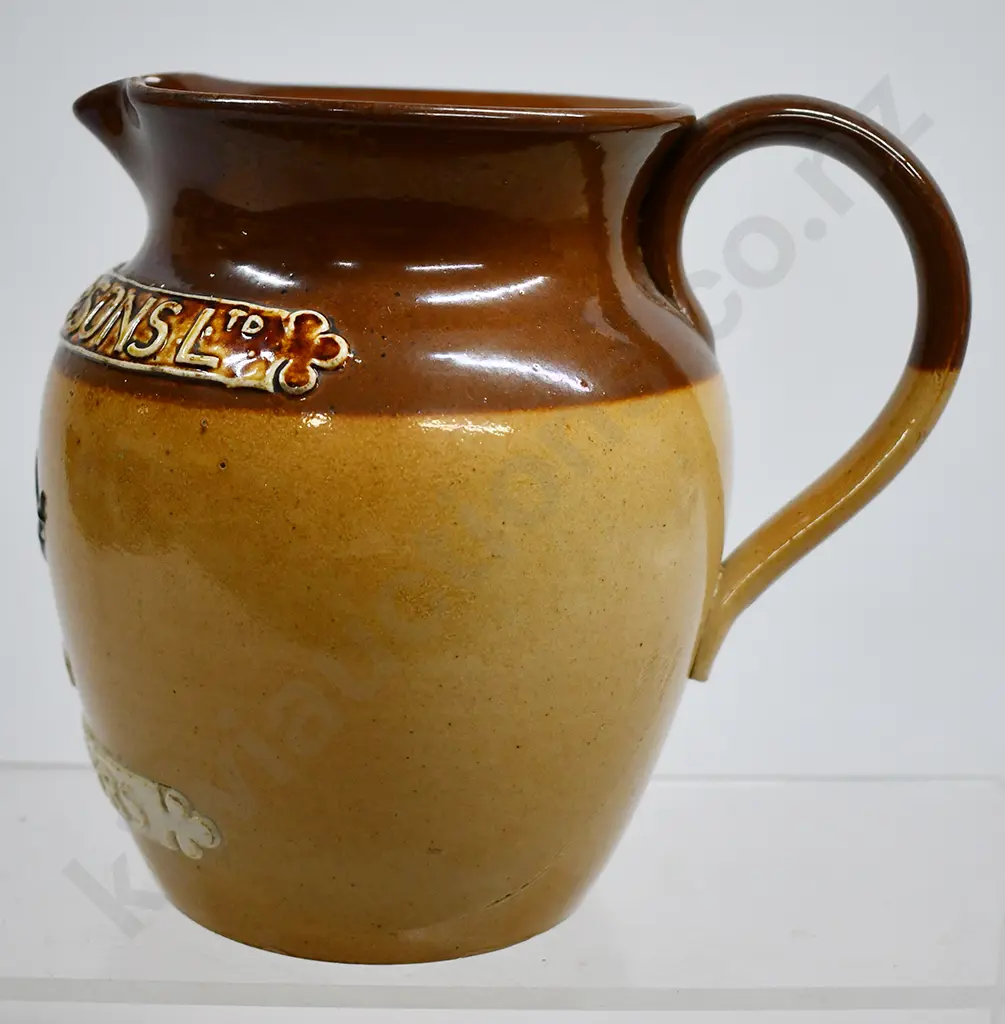 FOSTER & SONS BUGLE BRAND BOTTLED BEERS ADVERTISING JUG Image 1++