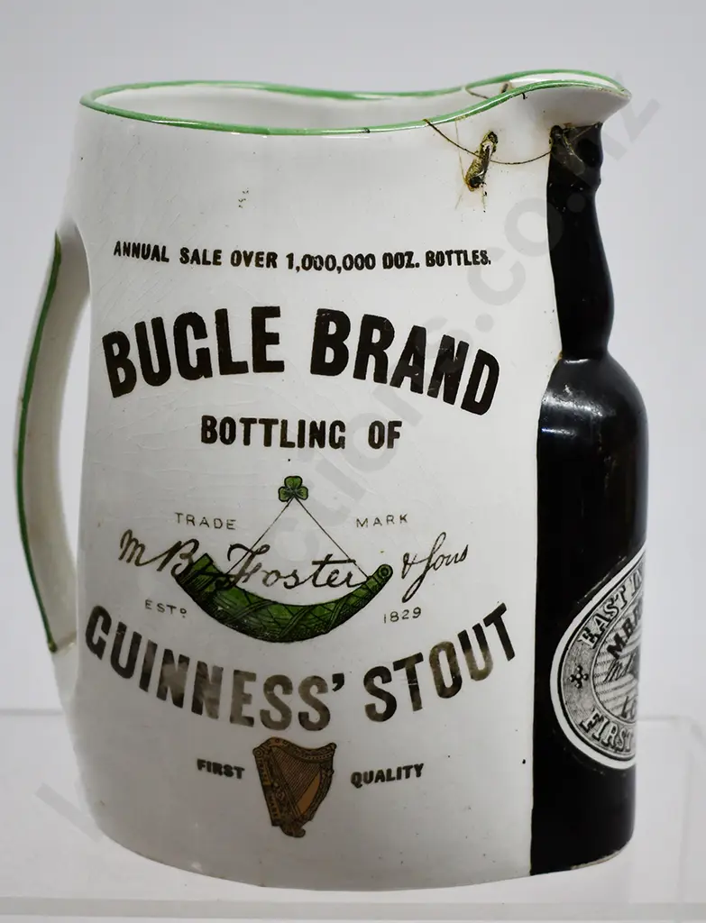 BUGLE BRAND BASS ALE JUG Image 1++