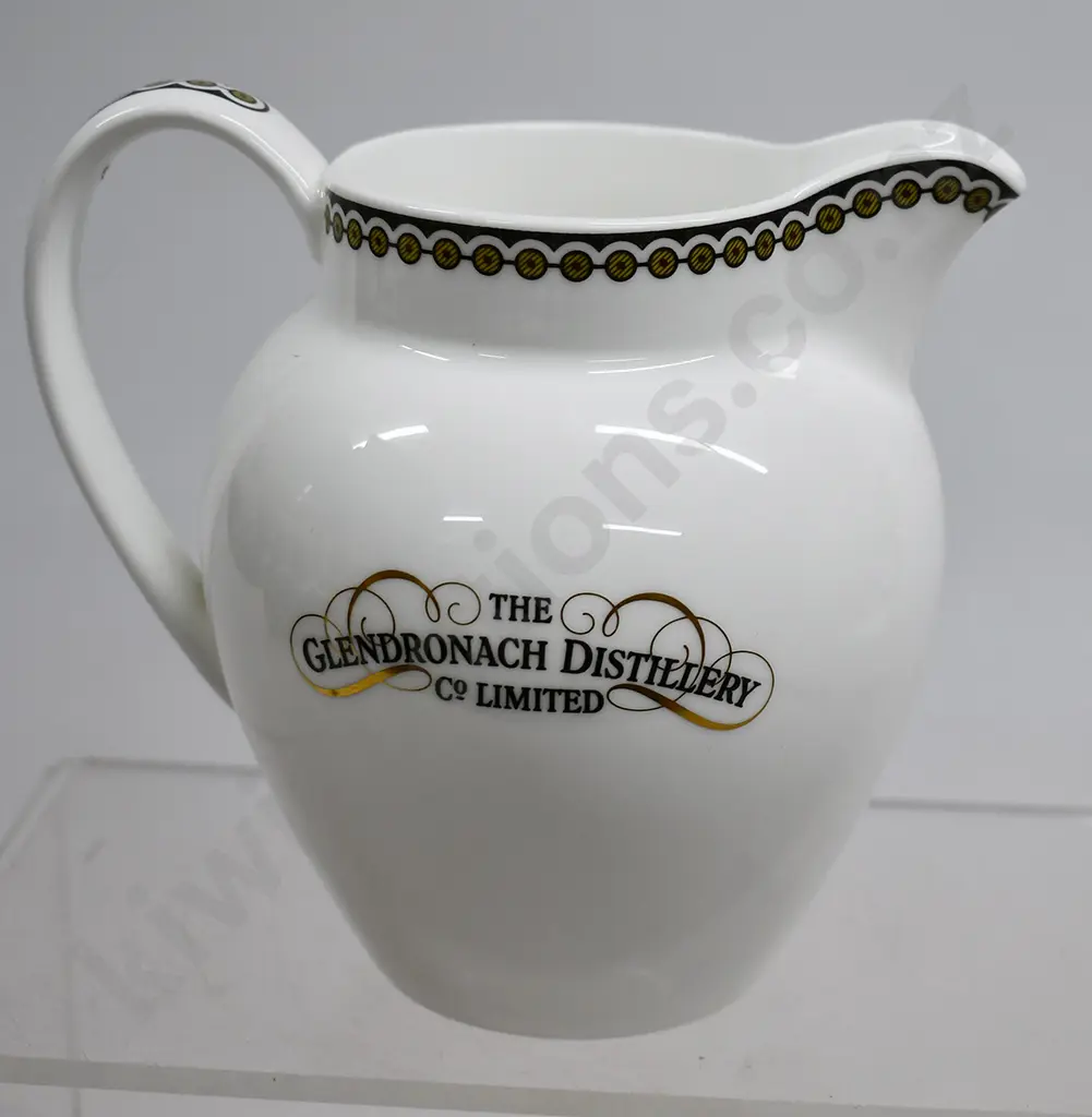 GLENDRONACH DISTILLERY CO ADVERTISING WATER JUG Image 1++