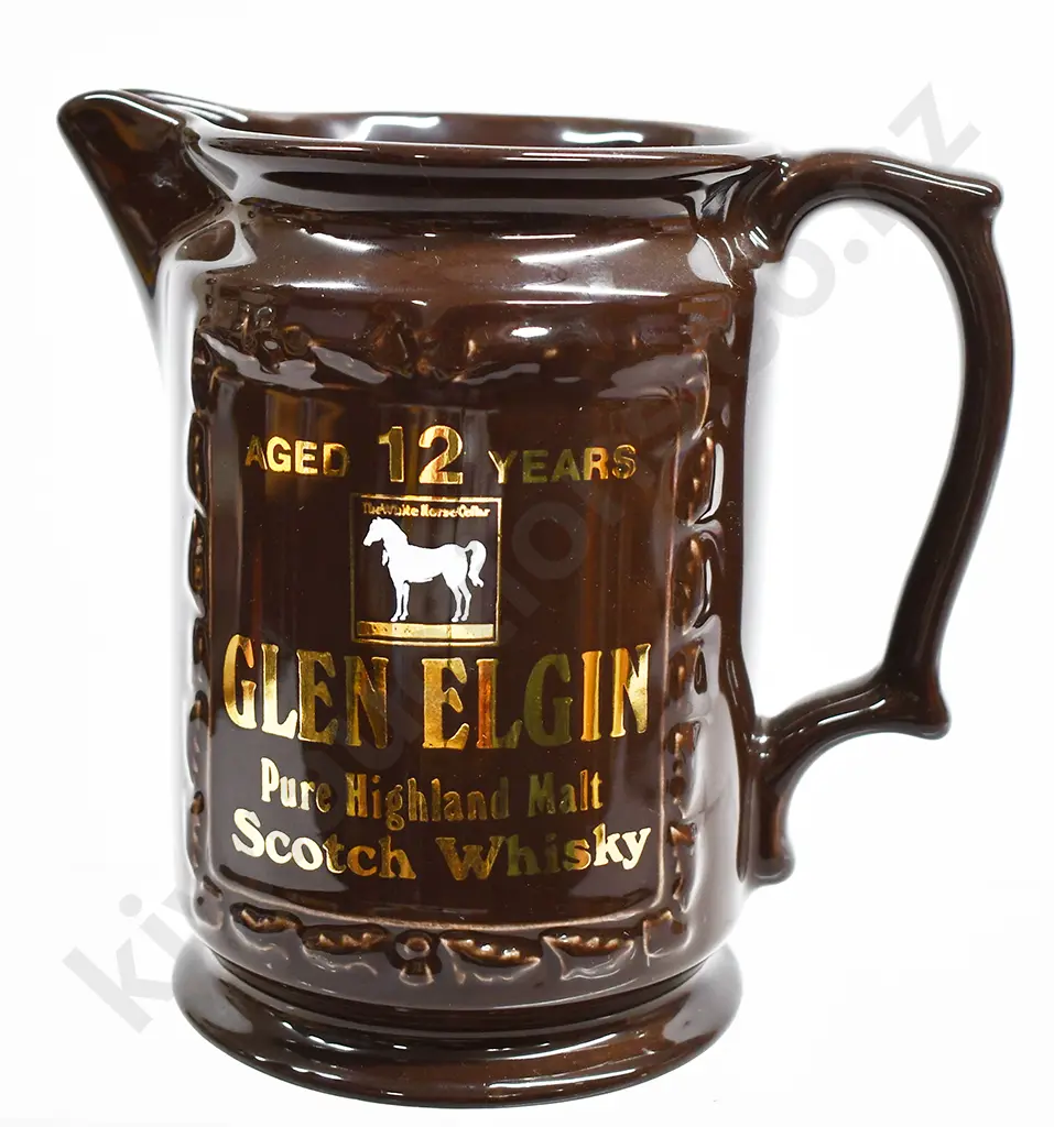 GLEN ELGIN MALT SCOTCH WHISKY ADVERTISING WATER JUG Image 1++