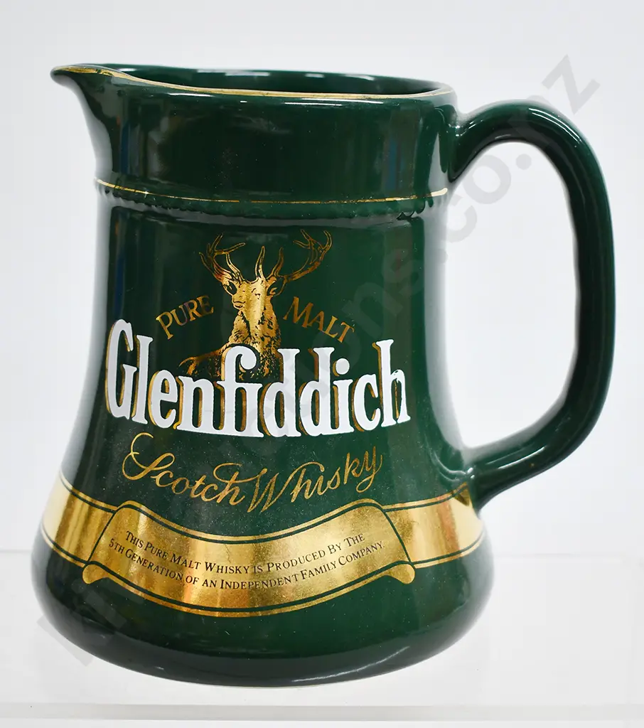 GLENFIDDICH SCOTCH WHISKY ADVERTISING WATER JUG Image 1++