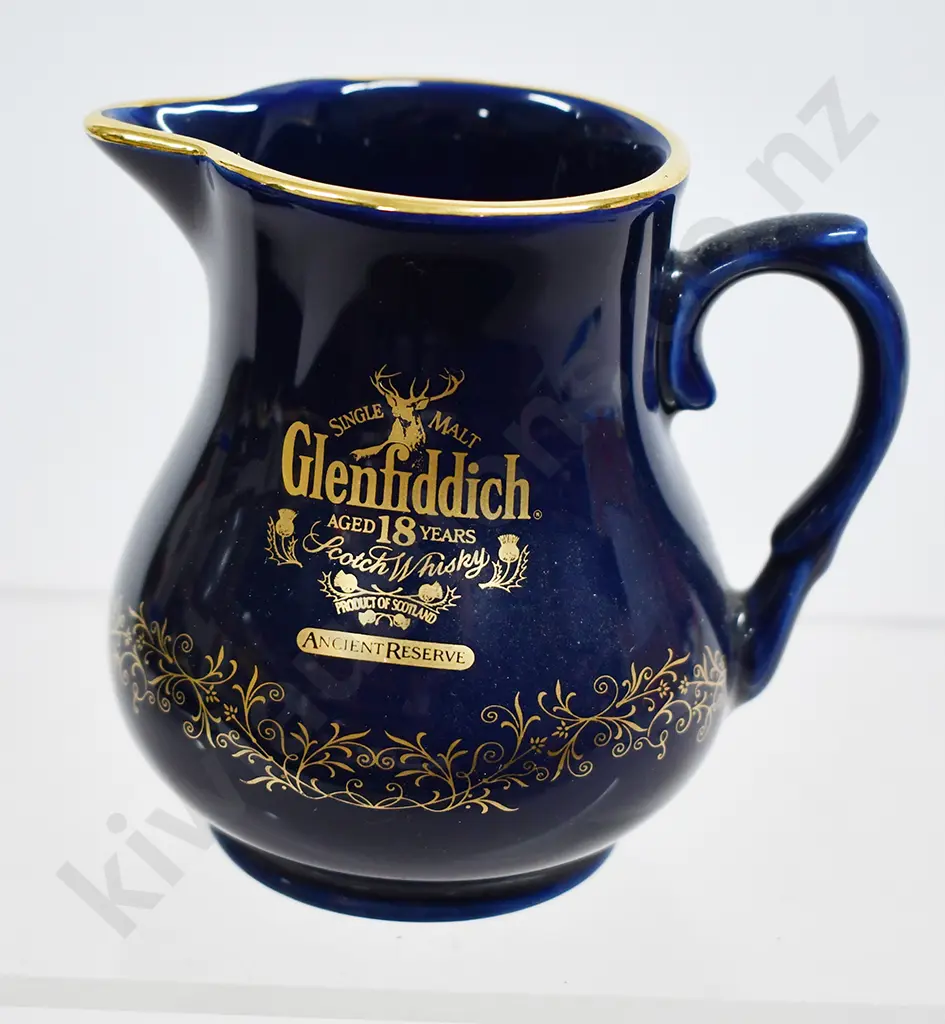 GLENFIDDICH SCOTCH WHISKY ADVERTISING WATER JUG Image 1++