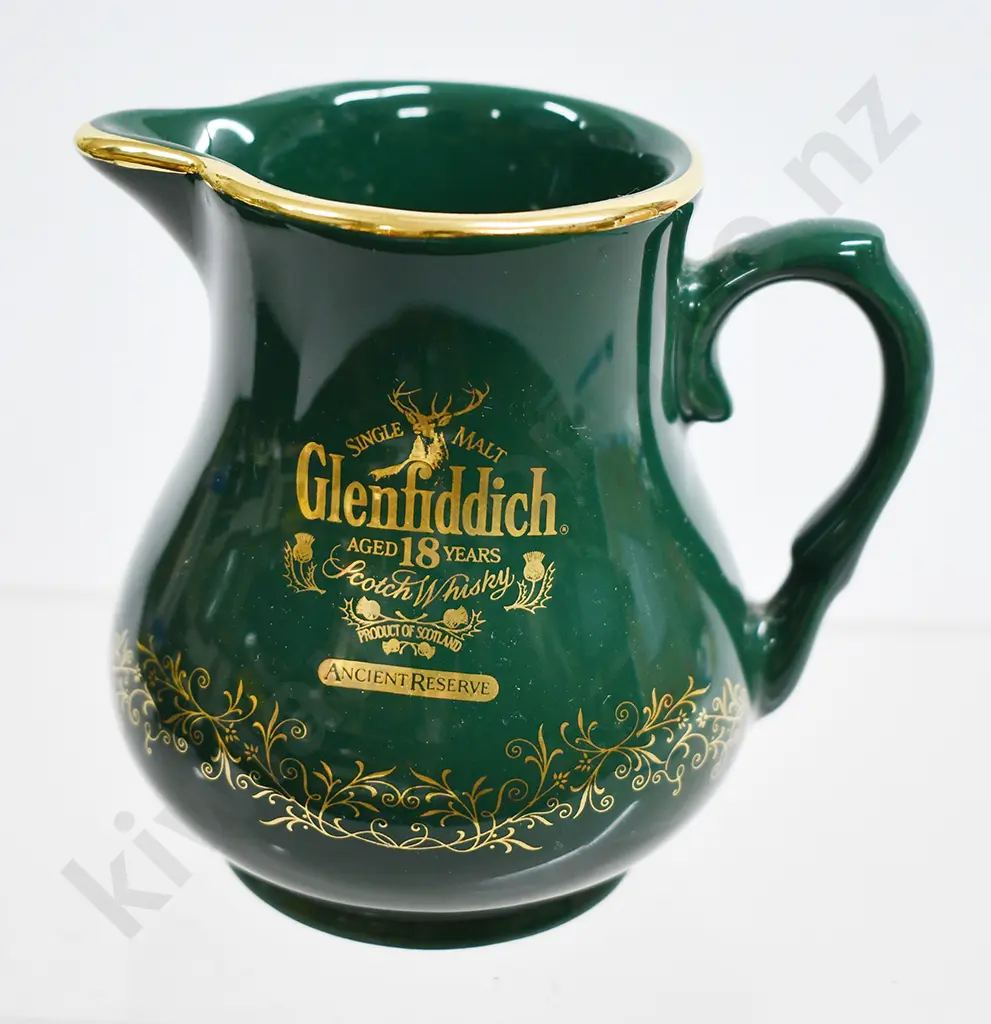 GLENFIDDICH ANCIENT RESERVE SCOTCH WHISKY ADVERTISING WATER JUG Image 1++