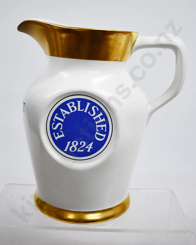 GLENLIVET UNBLENDED ALL MALT SCOTCH WHISKY ADVERTISING WATER JUG Image 1++