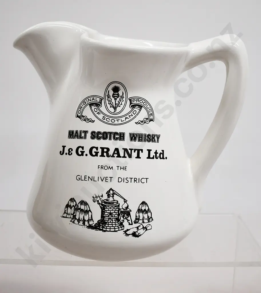 GRANT LTD MALT SCOTCH WHISKY ADVERTISING WATER JUG Image 1++