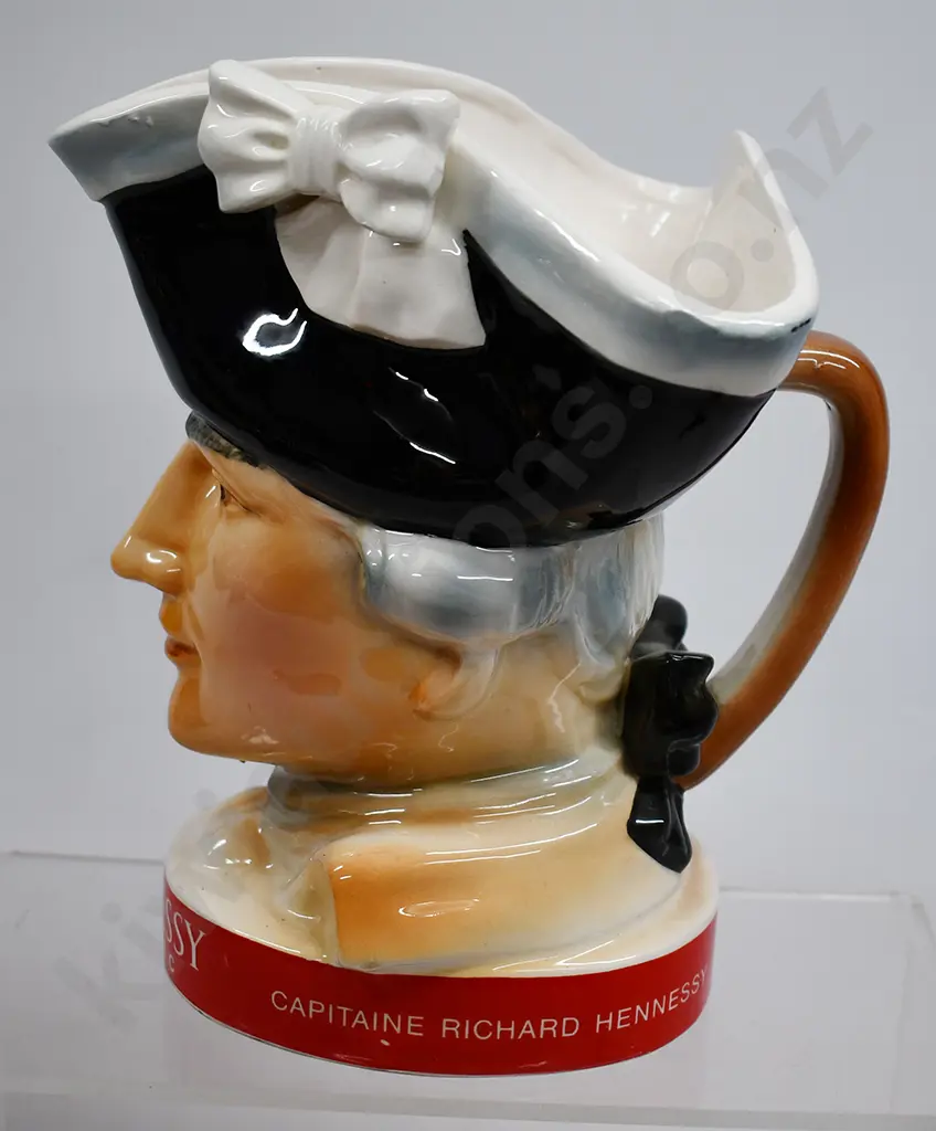 HENNESSY COGNAC FIGURAL JUG Image 1++