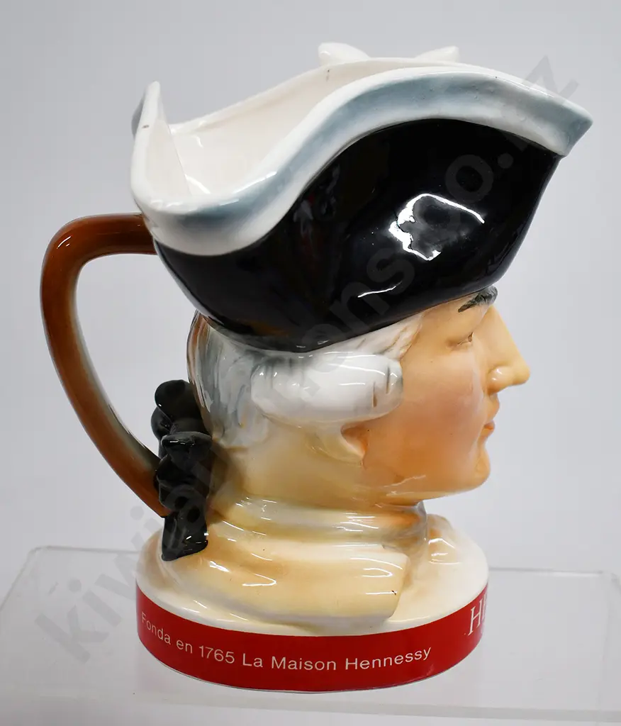 HENNESSY COGNAC FIGURAL JUG Image 1++