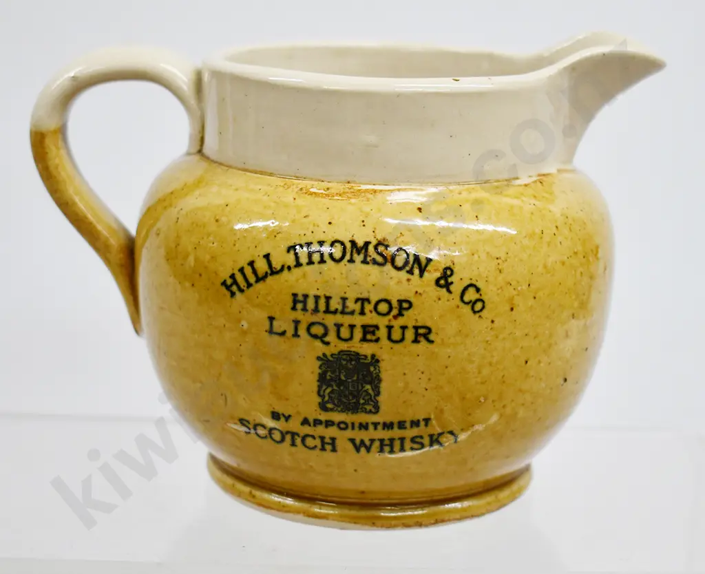 HILL THOMSON HILLTOP LQUEUR SCOTCH WHISKY JUG Image 1++